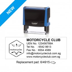 Trodat 4915 Self Inking Stamp 70x25mm